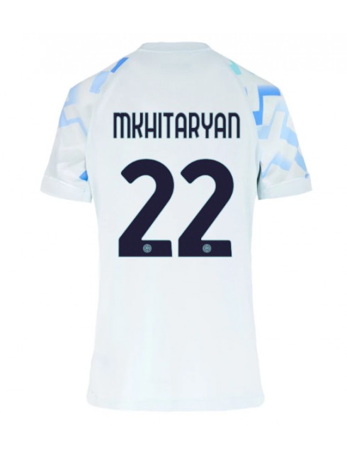 Inter Milan Henrikh Mkhitaryan #22 Replika Borta Kläder Dam 2025-26 Kortärmad Inter Milan Henrikh Mkhitaryan #22 Replika Borta Kläder Dam 2025-26 Kortärmad